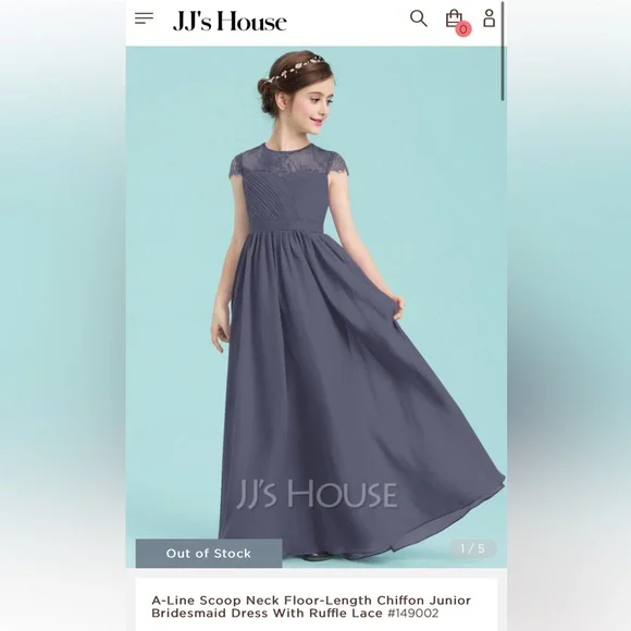 JJs House | Dresses | Jjs House Junior Bridesmaid Dress | Poshmark